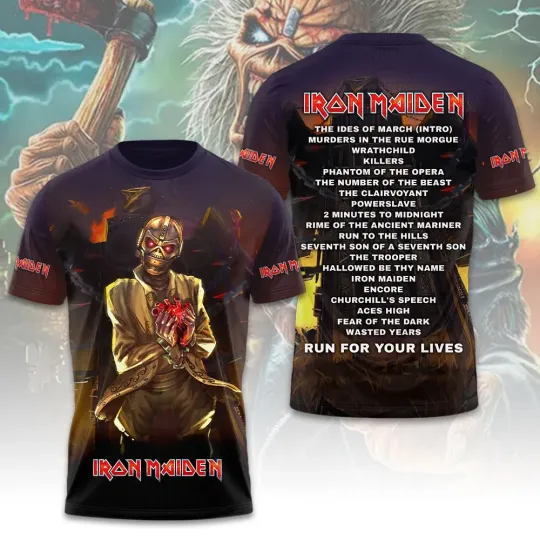 Discover Maiden 3D Apparel Tshirt