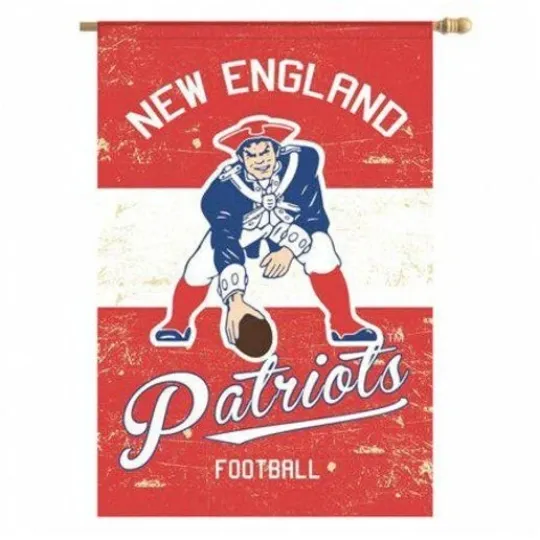 Discover New England Patriots Vintage House Flag Retro Football