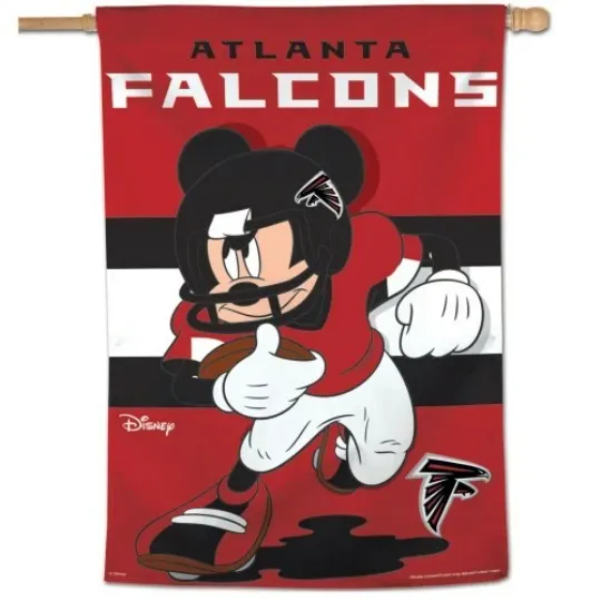 Discover Atlanta Falcons Mickey Mouse Disney House Flag