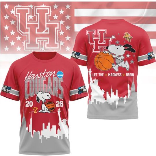 Houston Cougars Snoop 2026 March Madness Basketball Fan T Shirt