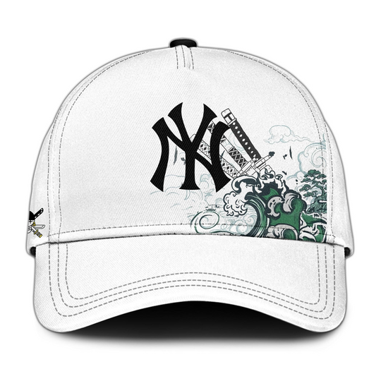 Discover New York Yankees x Zoro Ronin Emerald Wave Limited Edition Baseball Cap