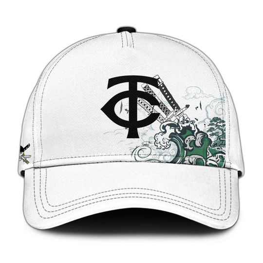 Minnesota Twins x Zoro Ronin Emerald Wave Limited Edition Baseball Cap