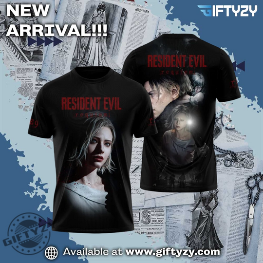 Discover Resident Evil Requiem 3D Over Printed Shirt