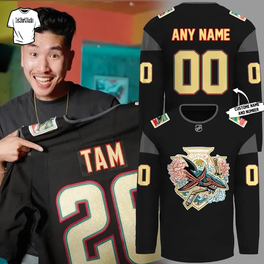Discover Personalized San Jose Sharks Vietnamese 2026 Hockey Jersey
