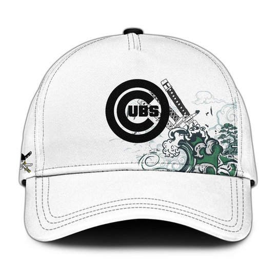 Chicago Cubs x Zoro Ronin Emerald Wave Limited Edition Baseball Cap