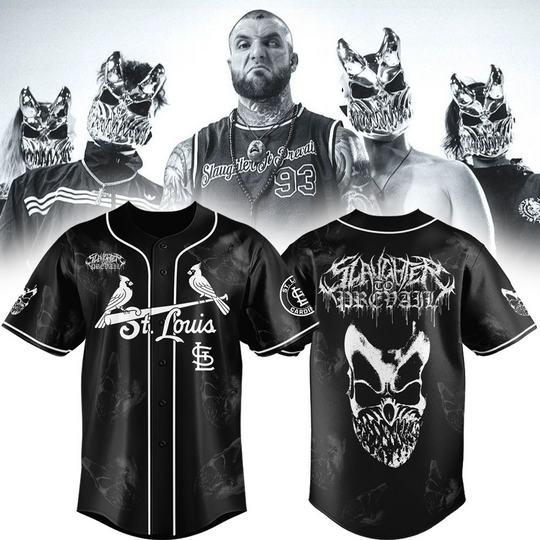 Discover St. Louis Cardinals x Slaughter To Prevail Limited Edition Collaboration Jersey
