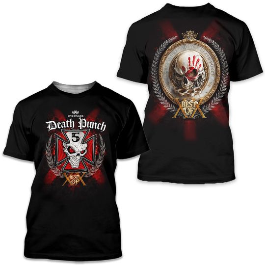 Five Finger Death Punch Best Of XX 3D T-Shirt