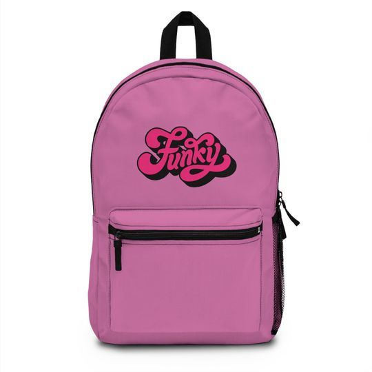 Discover Funky Pink Backpack, Stylish Rucksack, Travel School Bag