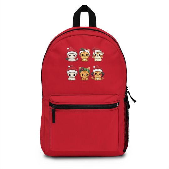Discover Festive Animal Backpack - Christmas Holiday Design for Kids & Adults