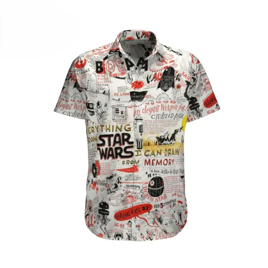 Discover Disney Star Wars Drawings Everything From SW Hawaiian Shirt