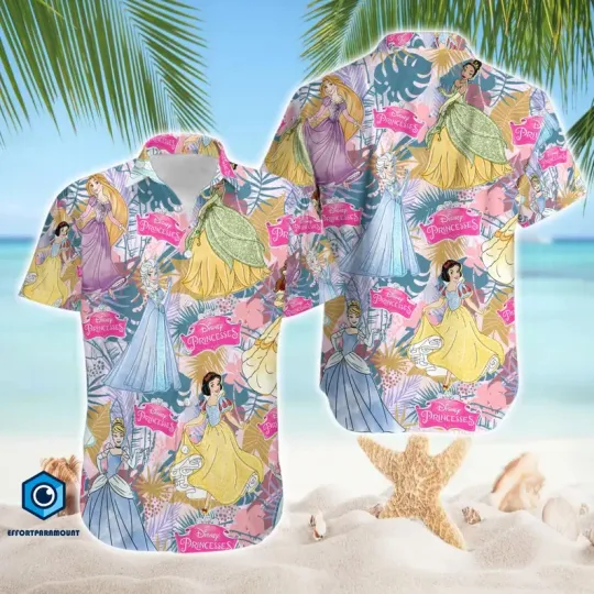 Discover Disney Disneyland Princess Coquette Trip Summer Beach Hawaiian Shirt