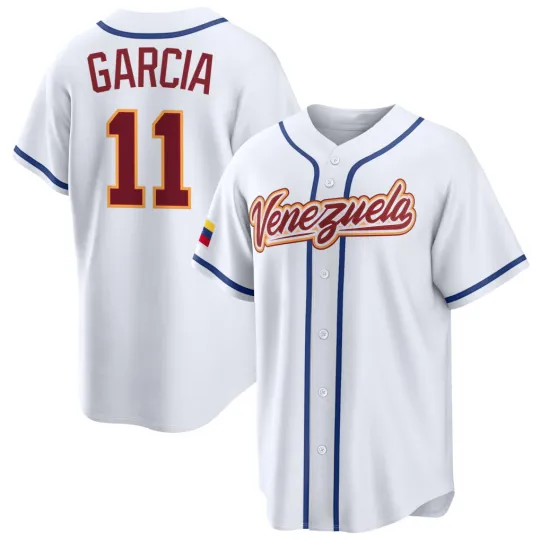 Discover NWT Men Maikel Garcia White 2026 World Baseball Classic Baseball Stitched Jersey