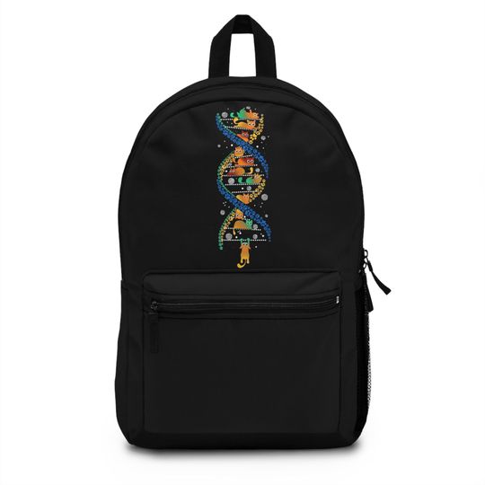 Discover Muppet DNA Backpack, Science Book Bag, Travel Rucksack
