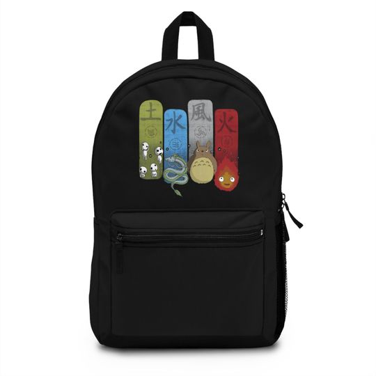 Discover Studio Ghibli Elements Backpack, Anime School Bag