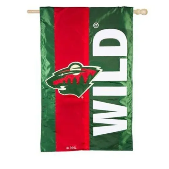 Minnesota Wild 28" x 44" Double-Sided House Flag