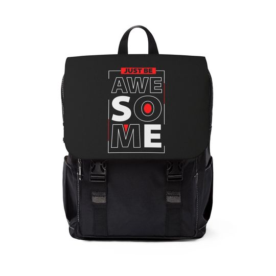 Discover Just Be Awesome Unisex Casual Shoulder Backpack