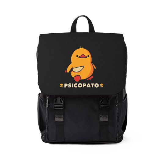 Discover Cute Duck Unisex Casual Shoulder Backpack
