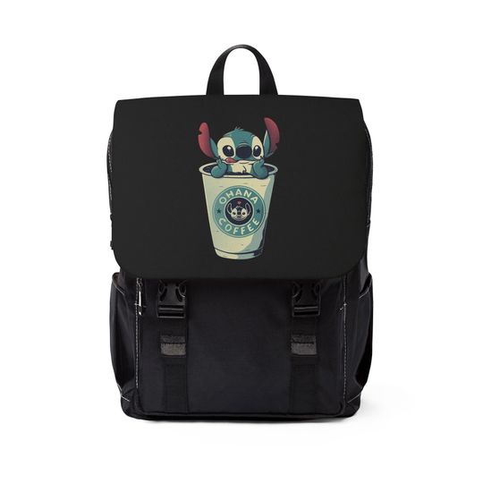 Discover Stitch Unisex Casual Shoulder Backpack, Disney Fan Gift
