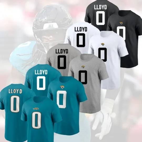 Discover 🔥HOT! Devin Lloyd #0 Jacksonville Jaguars 2025 Name and Number