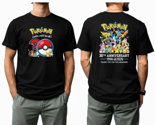 Discover PKM 30th Anniversary Celebration Shirt 1996-2026