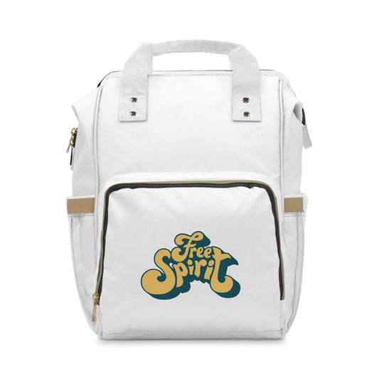 Discover Free Spirit Nylon Diaper Backpack  Trendy Baby Travel Bag