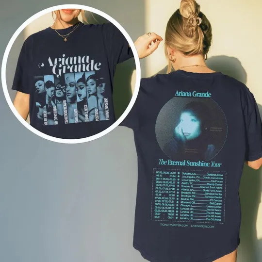 Discover Ariana Inspired Tour 2026 Unisex T-Shirt