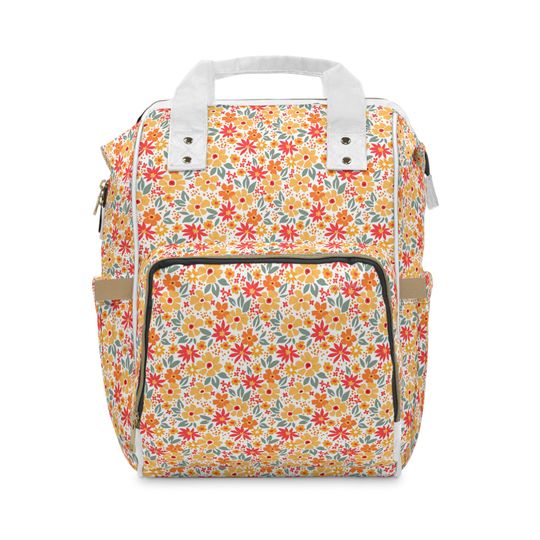 Discover Floral Diaper Backpack, Go to School Gift