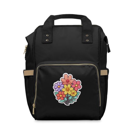 Discover Floral Diaper Backpack, Go to School Gift