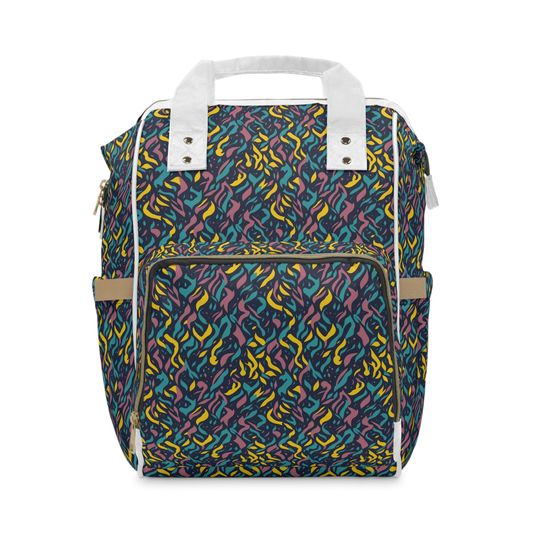 Discover Colorful Diaper Backpack, Go to School Gift