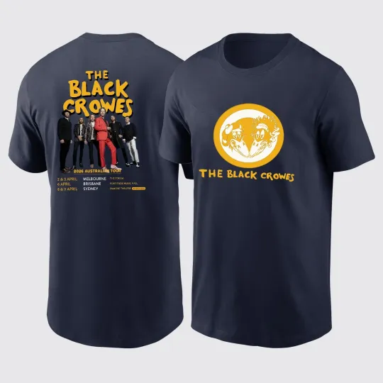 Discover The Black Crowes Tour 2026 Two Sided Shirt