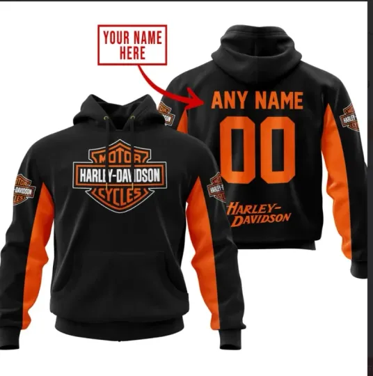 Discover Personalized Harley Racing Davidson 3D Hoodie , Unisex Adults S-5XL