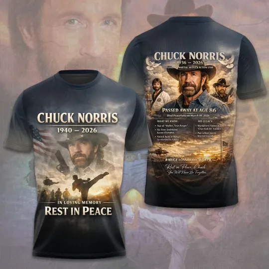 Discover Ch Norris 3D Apparel