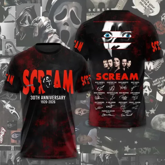 Discover Scr 30th Anniversary 3D Apparel