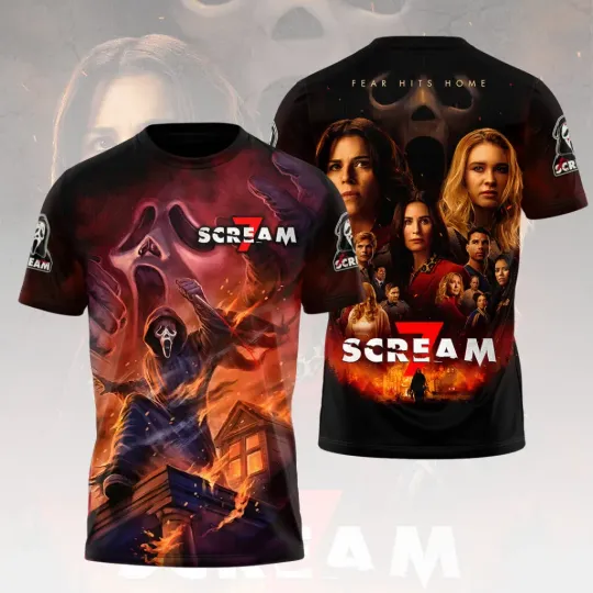 Discover Scream 3D Apparel t shirt