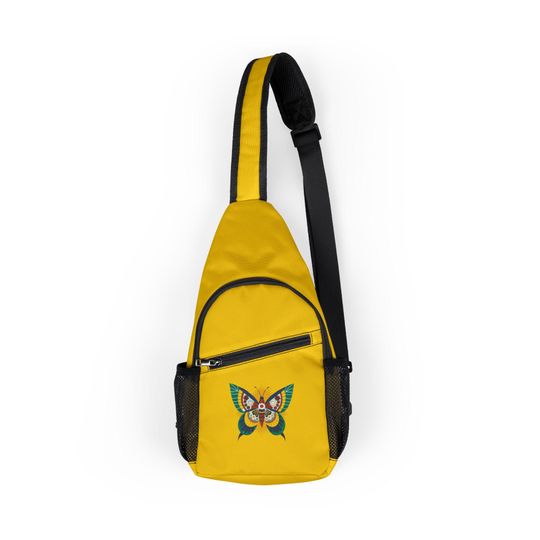 Discover Butterfly Chest Bag, Crossbody Travel Bag