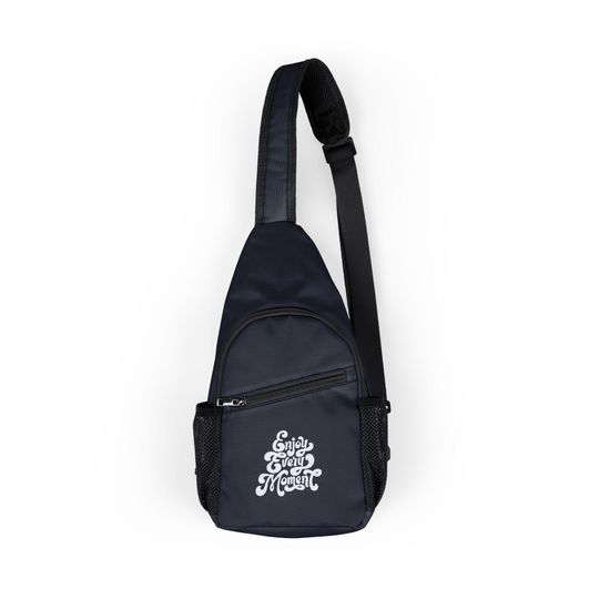 Enjoy Every Moment Chest Bag, Crossbody Travel Bag