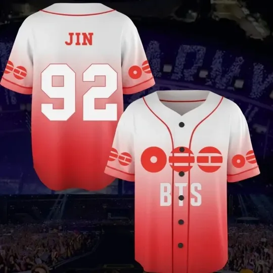 Discover BTS New Album 2026 World Tour Baseball Jersey Gift For Army