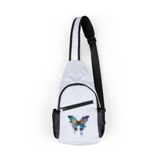 Discover Butterfly Chest Bag, Crossbody Travel Bag