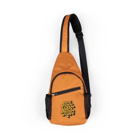Discover 'Make Your Move' Chest Bag, Crossbody Travel Bag