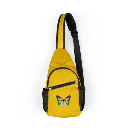 Discover Butterfly Chest Bag, Crossbody Travel Bag