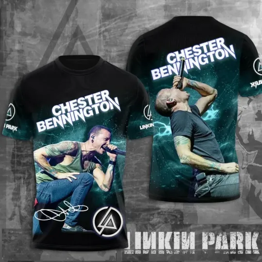 Discover Linkin Park x Chester Bennington 3D Apparel Shirt