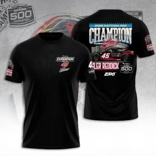 Discover NEW Tyler Reddick Racing Car 45 S to 5XL 3D T Shirt EL319