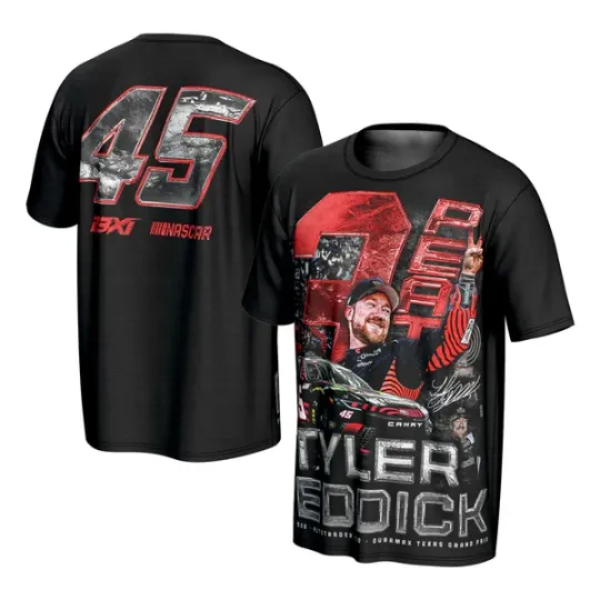 Discover 45 Tyler Reddick Racing Car S to 5XL 3D T Shirt EL314