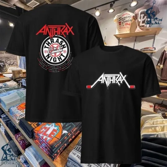 Discover Anthrax Canada Tour 2026 Thrash Night In Canada Unisex T-shirt