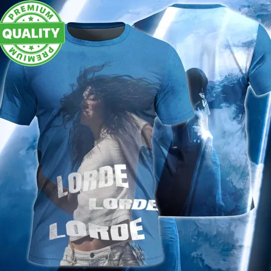 Discover Lorde Ultrasound Tour 3D AOP Shirt Unisex S-6XL Lorde 1R469