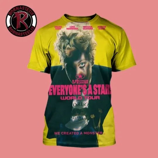 Discover 5 Seconds of Summer Everyone’s A Star World Tour 2026 We Created A Monster 3D