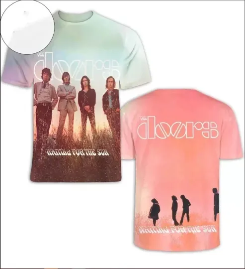 Discover The Doors Waiting For The Sun Album Cover AOP 3D  Unisex S-5XL Shirt LW1144