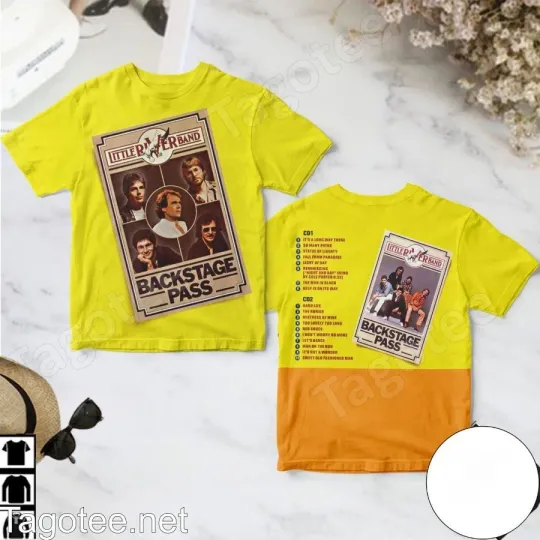 Discover Hot 3D Little River Band Backstage Pass Album Cover Shirt TR412