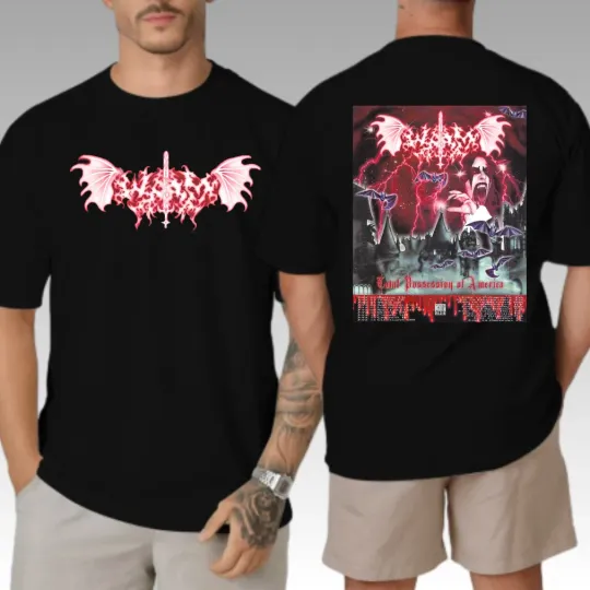 Discover Worm Total Possession of America Tour 2026 Date Double Sided T-shirt, Fan Gift