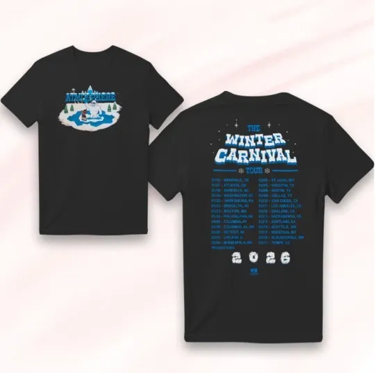 Discover Atmosphere The Winter Carnival Tour 2026 Unisex T-Shirt